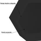 Nicho Favo Em Mdf Laqueado - Preto