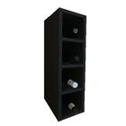 Nicho Garrafeiro Preto Em Mdf