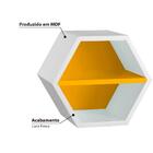 Nicho Hexagonal 1 Prateleira Favo  Diversas Cores