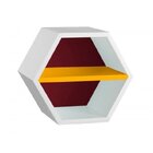 Nicho Hexagonal 1 Prateleira Favo  Diversas Cores