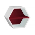 Nicho Hexagonal 1 Prateleira Favo  Diversas Cores