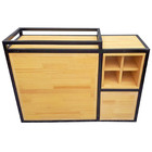 Nicho Industrial Linha Tetris - Ferro E Madeira – Modelo 09