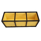 Nicho Industrial Linha Tetris - Ferro E Madeira – Modelo 10