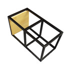 Nicho Industrial Linha Tetris - Ferro E Madeira – Modelo 11