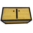 Nicho Industrial Linha Tetris - Ferro E Madeira – Modelo 17