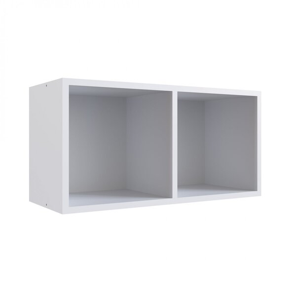 Nicho Infantil De Parede Duplo Linha Favo De Mel  Branco