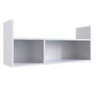 Nicho Infantil Favo De Mel Branco 39x90 Cm