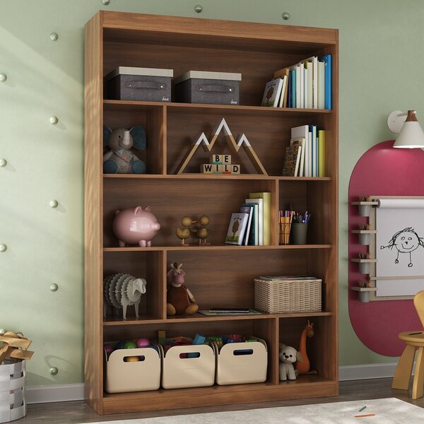 Nicho Infantil Organizador 4 Prateleiras Anni Espresso Móveis