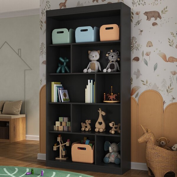 Nicho Infantil Organizador 4 Prateleiras Olivia Espresso Móve