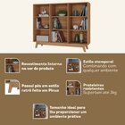 Nicho Infantil Organizar 9 Nichos Amelia Espresso Móveis Nogal