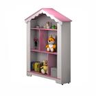 Nicho Infantil Para Brinquedo Branco Rosa