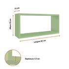 Nicho Kit C/ 3 Peças Organização E Decoração Quarto, Cozinha,