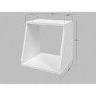 Nicho Livreiro Modelo 2 Flow Yescasa Canela Rústico