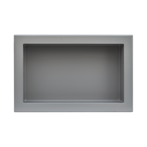 Nicho Mármore Sintético 38,5x58,5x10cm N005 Cinza Líder