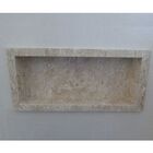 Nicho Mármore Travertino 30x40 C/fundo C/borda