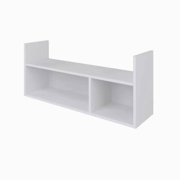 Nicho Mdf Branco Tx Com Fundo E Divisórias 90l X 24p X 38a Cm