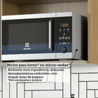 Nicho Micro-ondas 60cm Elegance Luciane Móveis