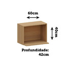 Nicho Micro-ondas 60cm Lumina Luciane Móveis