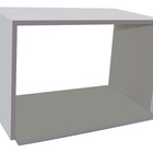 Nicho Microondas 100% Mdf  Branco