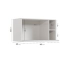 Nicho Microondas Ipanema Cabecasa Madeiraoriginals Branco