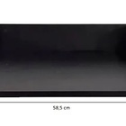 Nicho Microondas Prateleira Preto Mdf 58x15x37