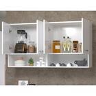 Nicho Módulado Aéreo Quarto 120cm Para Trabalho Vintage