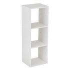 Nicho Modular 104,1x35,9x30cm Madeira Branco Spaceo KUB