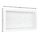 Nicho Multi 60x30 Branco Texturizado Cozimax