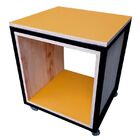 Nicho Multiuso Com Rodízios  - Ferro, Compensado E Fórmica Mo