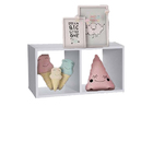 Nicho Organizacional Duplo 30x15x20cm Em Mdf - Branco