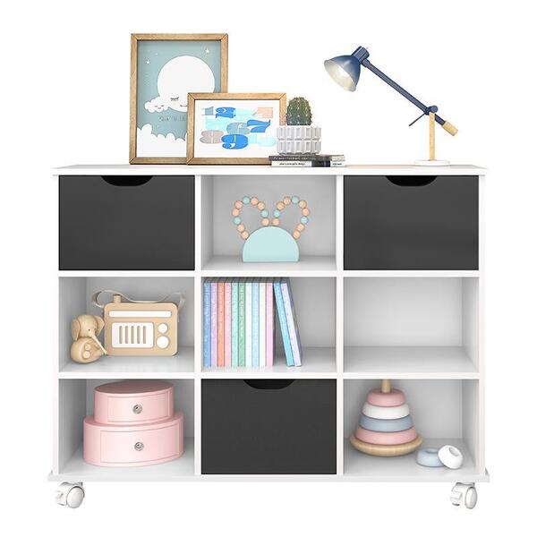 Nicho Organizador 1478 Com 3 Gavetas - Qmovi