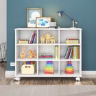 Nicho Organizador 6 Gavetas  Branco/preto