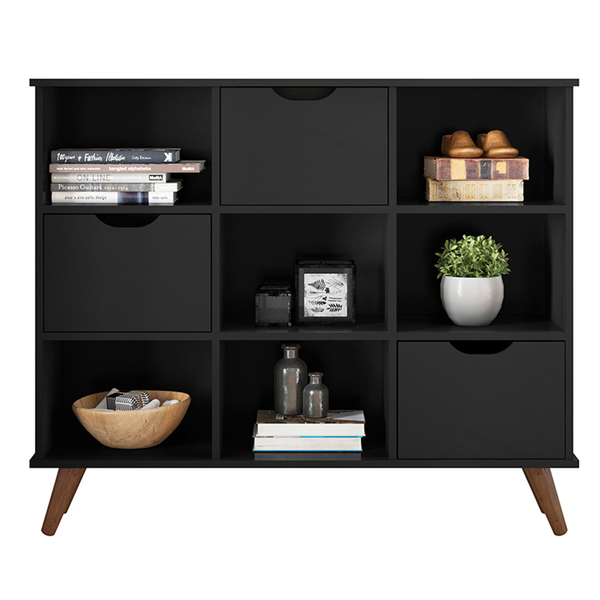 Nicho Organizador  C/ 3 Gavetas Vintage Haia Q01 - Amarena Mó