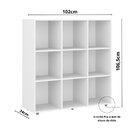 Nicho Organizador  Infantil Com 9 Compartimentos