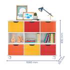 Nicho Organizador C/ 6 Gavetas Com Rodízio Roterdã Q01 - Amar