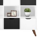 Nicho Organizador C/ 6 Gavetas Vintage Haia Q01 - Branco/bran