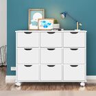 Nicho Organizador C/ 9 Gavetas Com Rodízio Roterdã Q01 - Bran