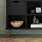 Nicho Organizador Com Pés Retro E 3 Gavetas Qmovi