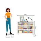 Nicho Organizador Com Rodízios Branco 1478