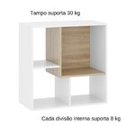 Nicho Organizador Conjunto Com 3 Unidades Sonho Branco/aveiro
