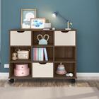 Nicho Organizador Ebano Toq Rústico C/ 3 Gavetas Off White -