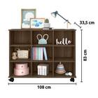 Nicho Organizador Ebano Toq Rústico Off White Kit C/ 2