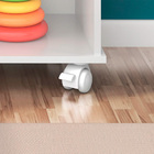 Nicho Organizador Infantil Com 3 Gavetas E Rodízios - Qmovi -