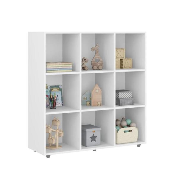 Nicho Organizador Infantil Com 9 Nichos Movelbras Branco