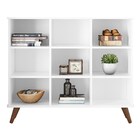 Nicho Organizador Multifuncional Pés Retrô Cube Q01 Branco -