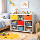 Nicho Organizador Multiuso Infantil Kit 3 Gavetas Liberty Móv