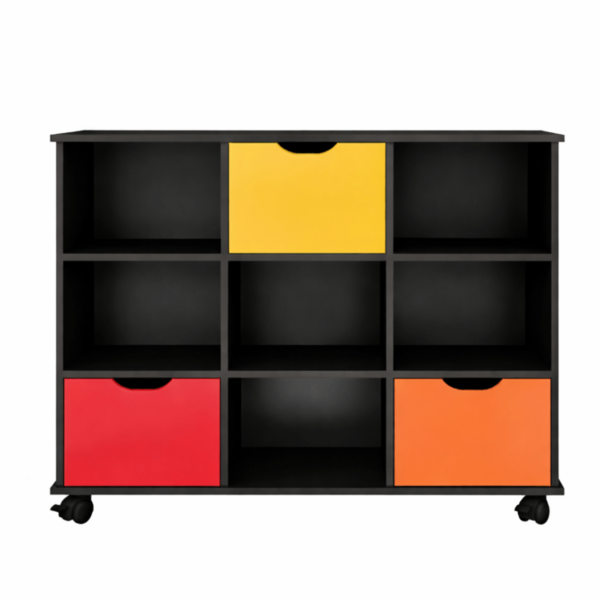 Nicho Organizador Multiuso Infantil Kit 3 Gavetas Liberty Móv