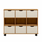 Nicho Organizador Multiuso Infantil Kit 6 Gavetas Liberty Móv