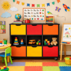 Nicho Organizador Multiuso Infantil Kit 6 Gavetas Liberty Móv