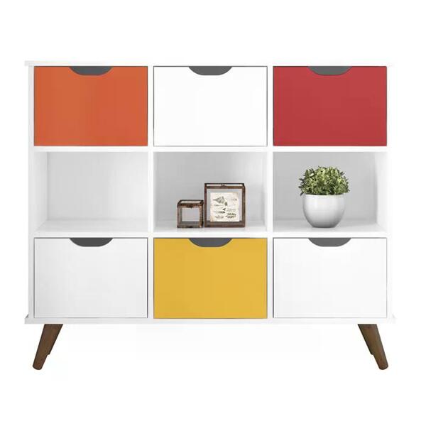 Nicho Organizador Retro 06 Gavetas Qmovi